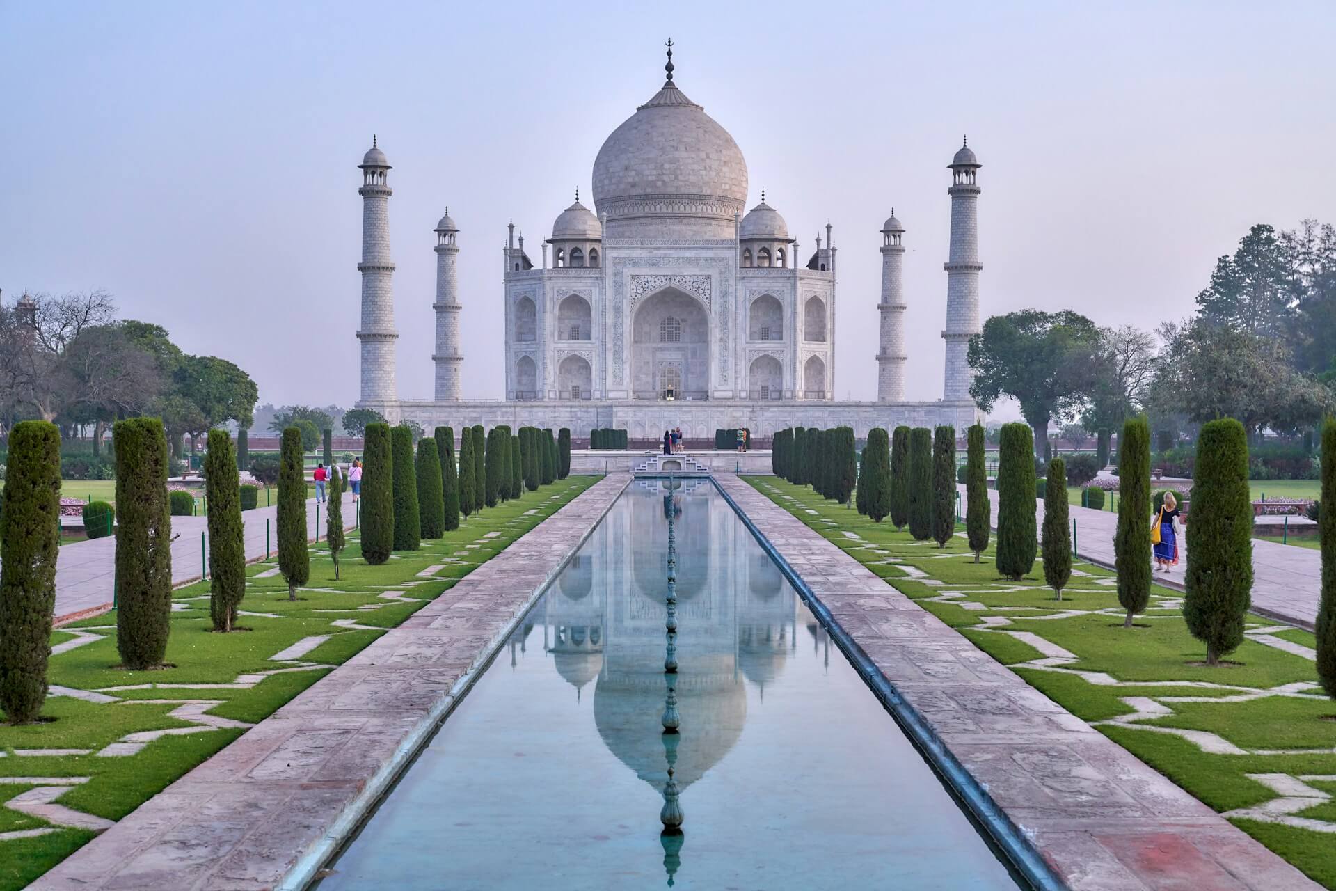 Taj Mahal architectural beauty
