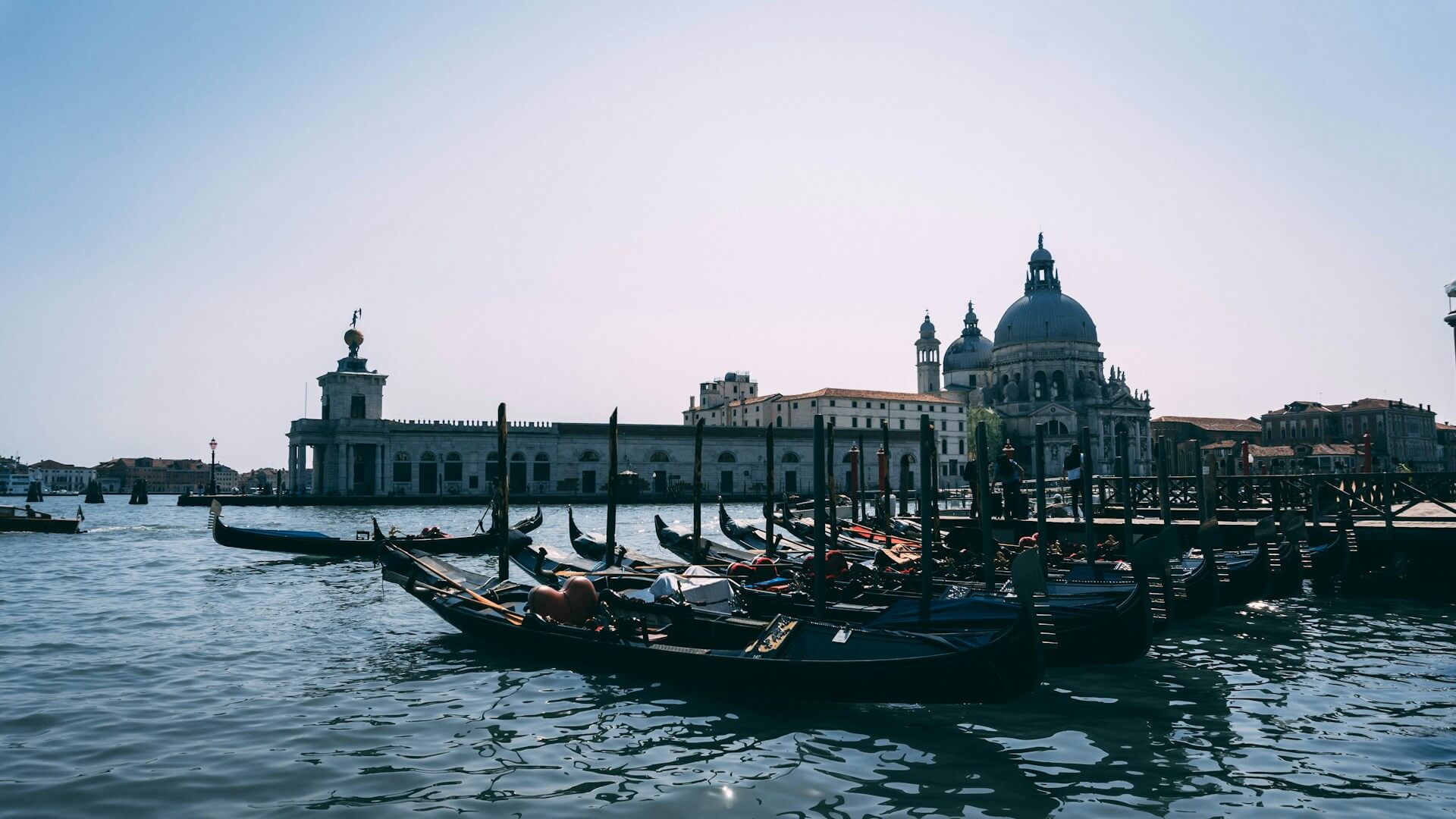 Venice waterways reflecting cultural heritage
